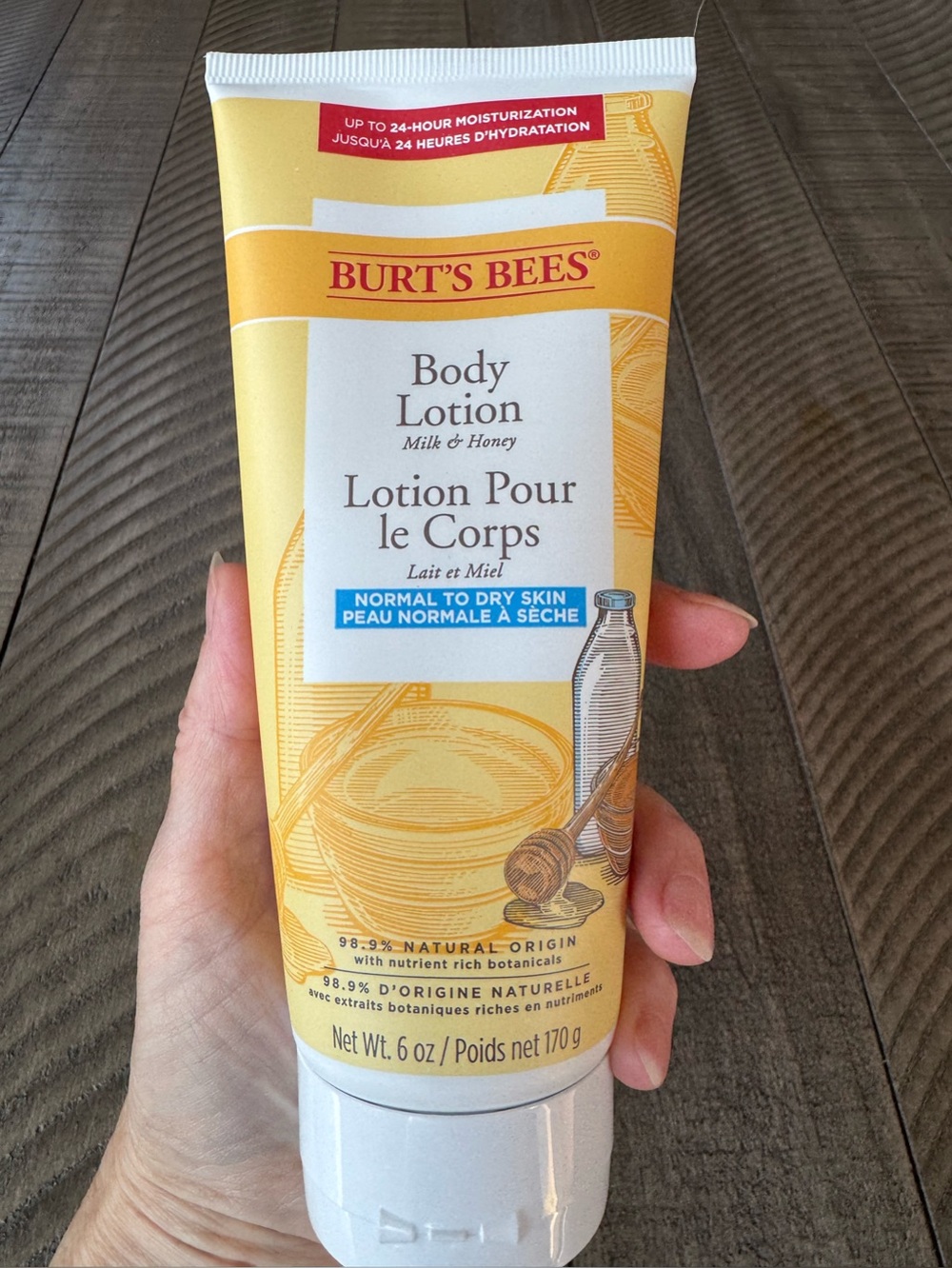 Burt's Bees Naturally Nourishing Milk & Honey 6 oz (NEW/SEALED)